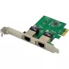 Netwerkkaart InLine 51128K dual Gigabit 2x RJ45 PCIe x1