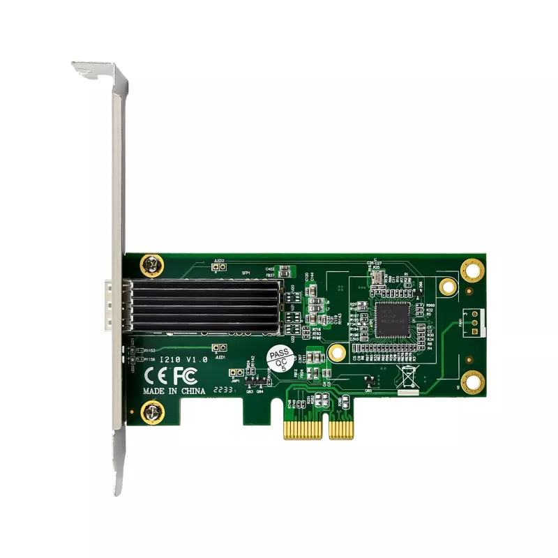 InLine Gigabit-netwerkkaart, 1x SFP, PCIe x1, incl. low-profile-beugel