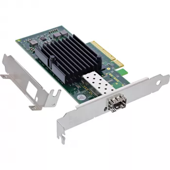 InLine 10 Gigabit netwerkkaart, 1x SFP+, PCIe x8, incl. low-profile-beugel
