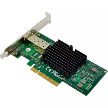 InLine 10 Gigabit netwerkkaart, 1x SFP+, PCIe x8, incl. low-profile-beugel