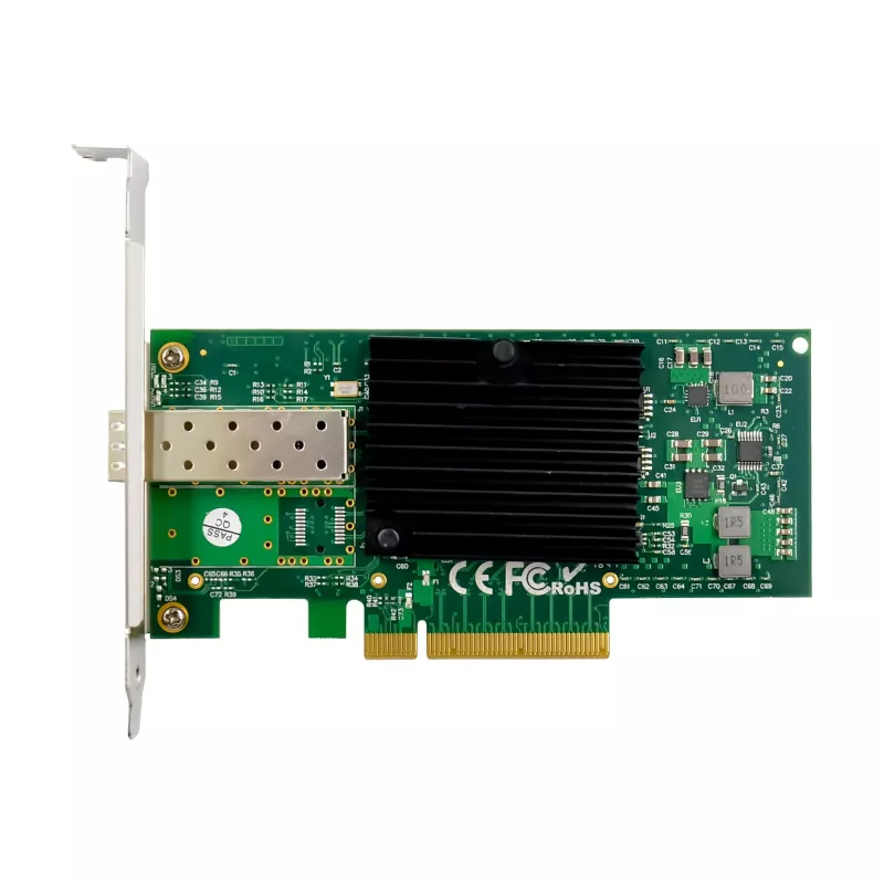 InLine 10 Gigabit netwerkkaart, 1x SFP+, PCIe x8, incl. low-profile-beugel