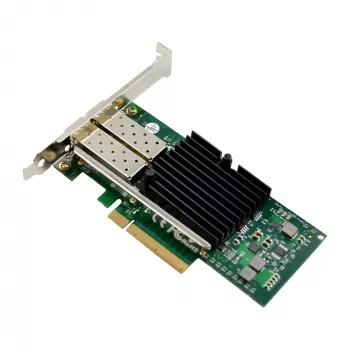 InLine dual 10 Gigabit netwerkkaart, 2x SFP+, PCIe x8, incl. LP-beugel
