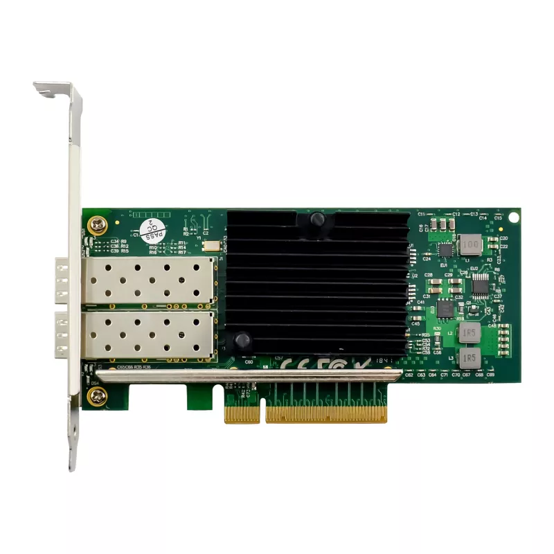 InLine dual 10 Gigabit netwerkkaart, 2x SFP+, PCIe x8, incl. LP-beugel