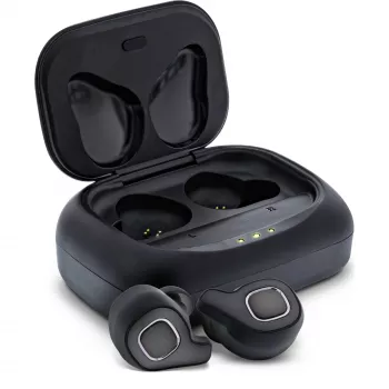 InLine PURE Air TWS, Bluetooth in-ear-koptelefoon met Qi-case powerbank
