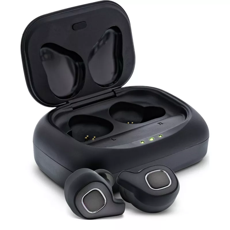 InLine PURE Air TWS, Bluetooth in-ear-koptelefoon met Qi-case powerbank