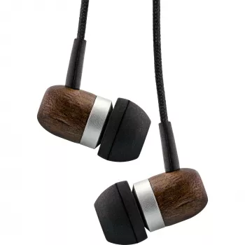 InLine houten in-ear hoofdtelefoon In-Ear headset