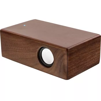 InLine woodbrick, inductieluidspreker in echte houten behuizing