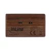 InLine woodbrick, inductieluidspreker in echte houten behuizing