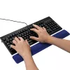 InLine Gel-polssteun voor toetsenbord, blauw, 464x60x23 mm