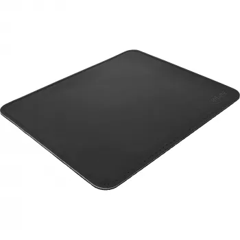 InLine muispad Premium PU-leer zwart, 255x220x3mm