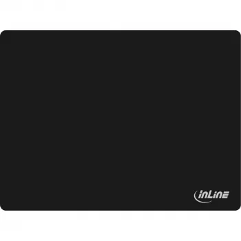 InLine muispad, soft gaming pad, 350x260x3mm, zwart