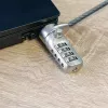 InLine notebook-beveiligingsslot met cijfercombinatie 4,4 mm x 2 m