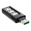 InLine USB-poortblokkeerder, 4-poorts blokkeerder