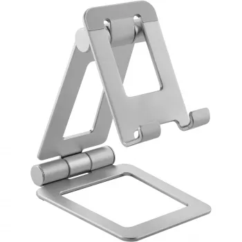 Universele smartphone-/tablethouder InLine 55729A voor apparaten tot 10 inch, verstelbare klemming, voor bureau/montage