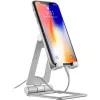 Universele smartphone-/tablethouder InLine 55729A voor apparaten tot 10 inch, verstelbare klemming, voor bureau/montage