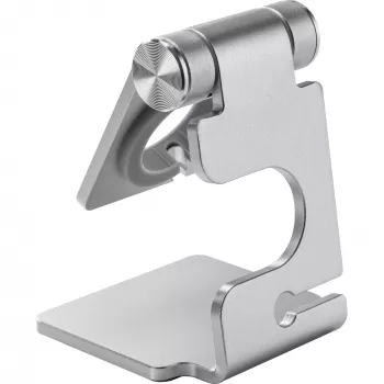 Houder InLine aluminium houder voor de Apple Watch zilver