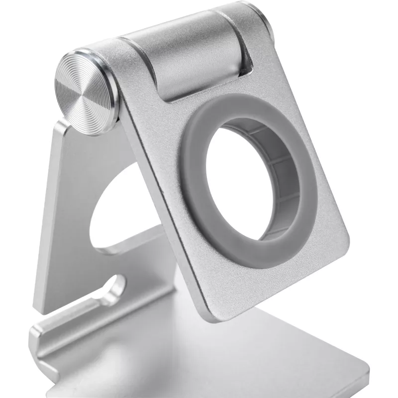 Houder InLine aluminium houder voor de Apple Watch zilver