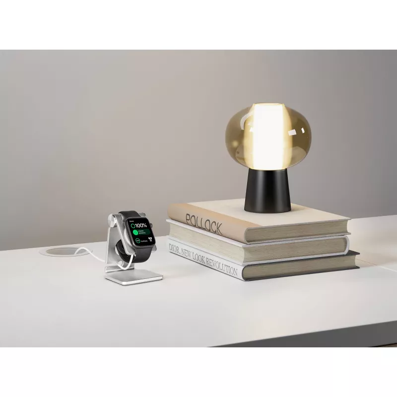 Houder InLine aluminium houder voor de Apple Watch zilver