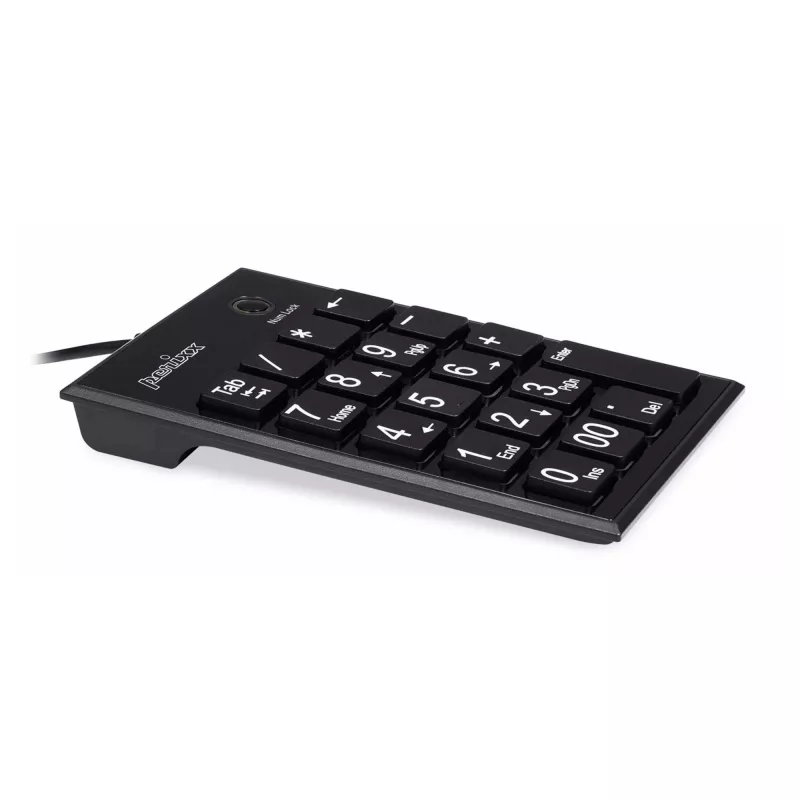 Perixx PERIPAD-202U numeriek toetsenblok USB-A zwart (57161E)