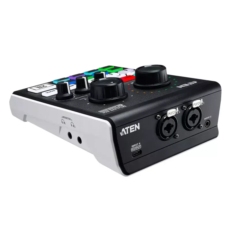 Audiomixer ATEN MicLIVE 6-CH 6 kanalen 24 bit 96 kHz