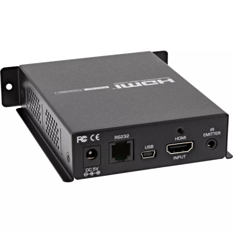 KVM-extender InLine 64601 4K HDMI USB over IP tot 100 m