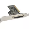 InLine PCI multi-I/O-controllerkaart 1 parallelle poort 25-pins