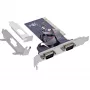 InLine PCI multi-I/O-controllerkaart 2 DB9 seriële poorten