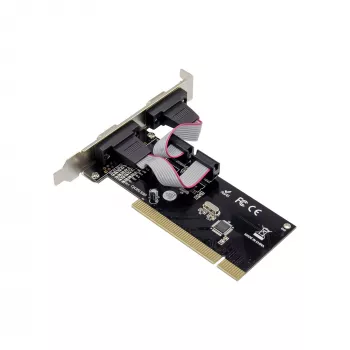 InLine PCI multi-I/O-controllerkaart 2 DB9 seriële poorten