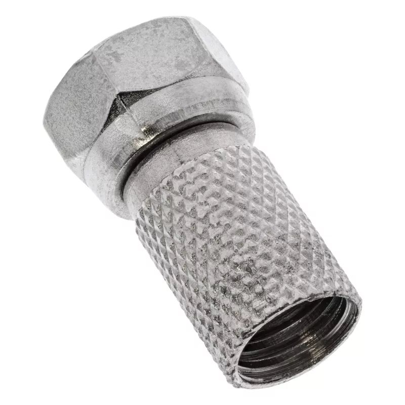 InLine F-stekker voor coaxkabel met kabelmantel 7mm InLine 69912