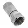 InLine F-stekker male voor coaxkabel met kabelmantel 7,5 mm