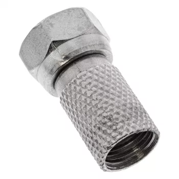 InLine F-stekker male voor coaxkabel met kabelmantel 7,5 mm