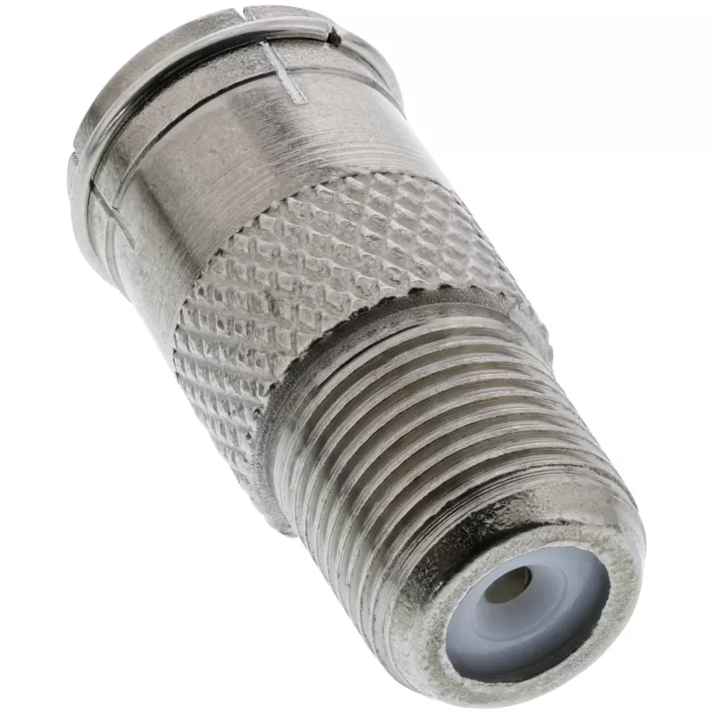 InLine adapter F-Quick male SAT naar F female SAT 69923