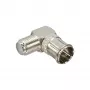 InLine adapter F-Quick stekker SAT naar F bus SAT haaks 69923W