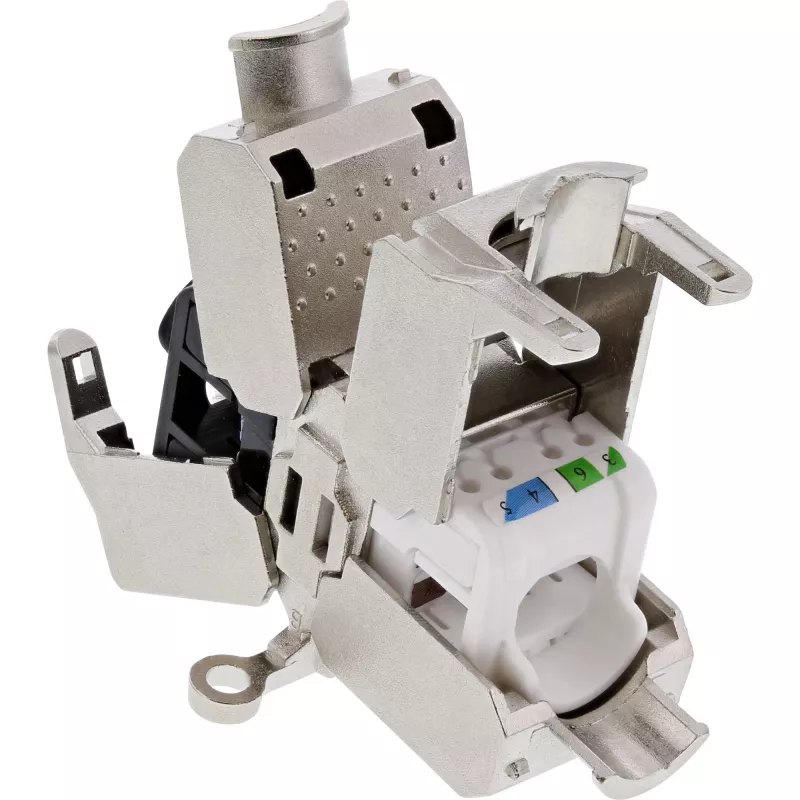 InLine , kabelverbinder, Cat.6A, LSA, afgeschermd