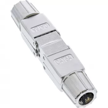 InLine kabelverbinder Cat.6A afgeschermd gereedschapsvrije koppelaar 69992E