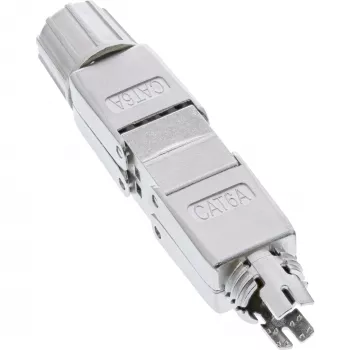 InLine kabelverbinder Cat.6A afgeschermd gereedschapsvrije koppelaar 69992E