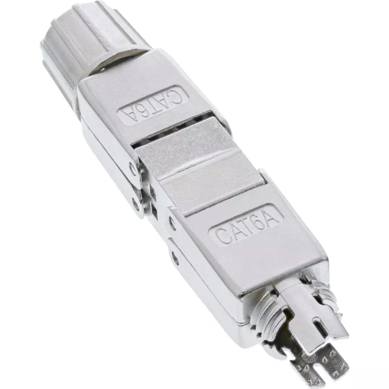 InLine kabelverbinder Cat.6A afgeschermd gereedschapsvrije koppelaar 69992E
