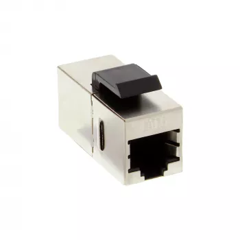 InLine RJ45 module bus naar bus SNAP-In Cat.6 STP 74206M