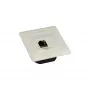 InLine Cat.6 aansluitdoos 2x RJ45 bus RAL9010 wit horizontaal