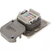 InLine 75602K wandcontactdoos, opbouw- of inbouwmontage, 2x RJ45 verticaal