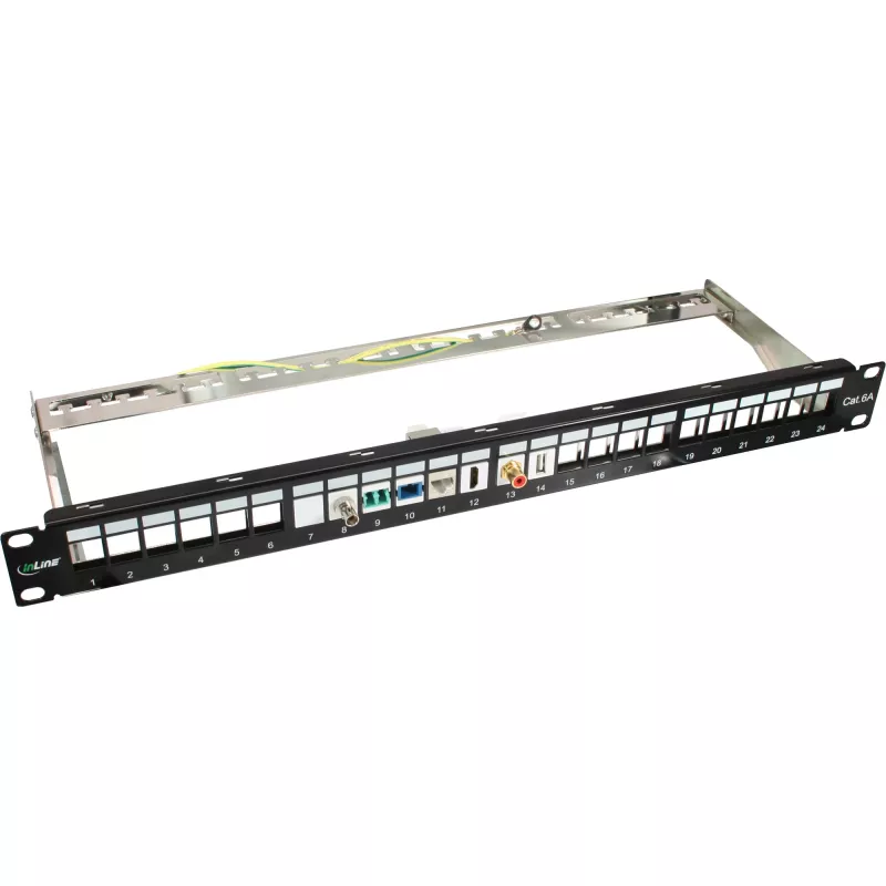 InLine RJ45 Keystone Jack Snap-In-module Cat.6a 76201A