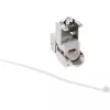 InLine RJ45 Keystone Jack Snap-In-module Cat.6a, met stofkap zwart