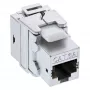 InLine Premium RJ45 Keystone Jack Snap-In-module Cat.6a, met stofkap