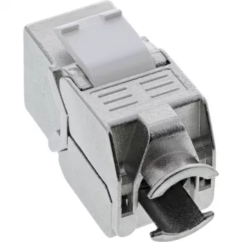 InLine RJ45 Keystone Jack Snap-In module Cat.8.1 plat metallisch 1 st.