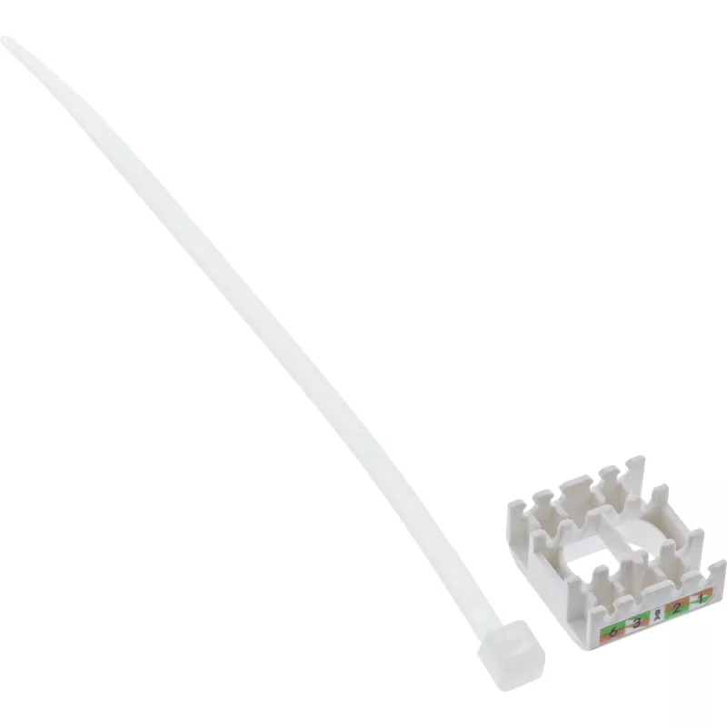 InLine RJ45 Keystone Jack Snap-In module Cat.8.1 plat metallisch 1 st.