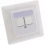 InLine framset voor 2x RJ45 Keystone SNAP-In 90°, wit RAL9010