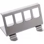 InLine 76203F Metalen Keystone snap-in DIN-rail montagebeugel, 4-voudig