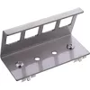 InLine 76203F Metalen Keystone snap-in DIN-rail montagebeugel, 4-voudig