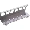 InLine 76203G Metalen Keystone snap-in DIN-rail montagebeugel, 6-poorts