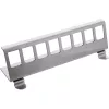 InLine 76203H Metalen Keystone snap-in bevestiging voor DIN-railmontage, 8-poorts